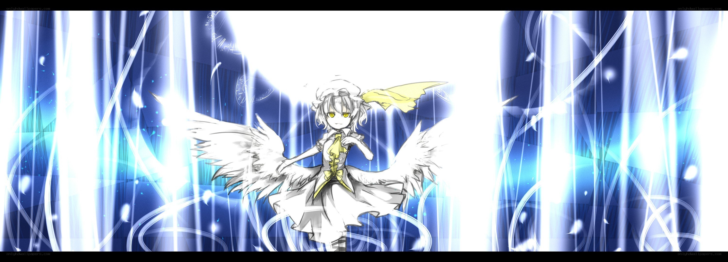 angelic character with wings