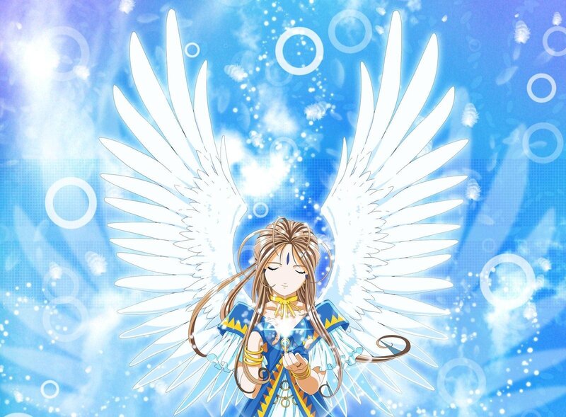 angelic character with wings