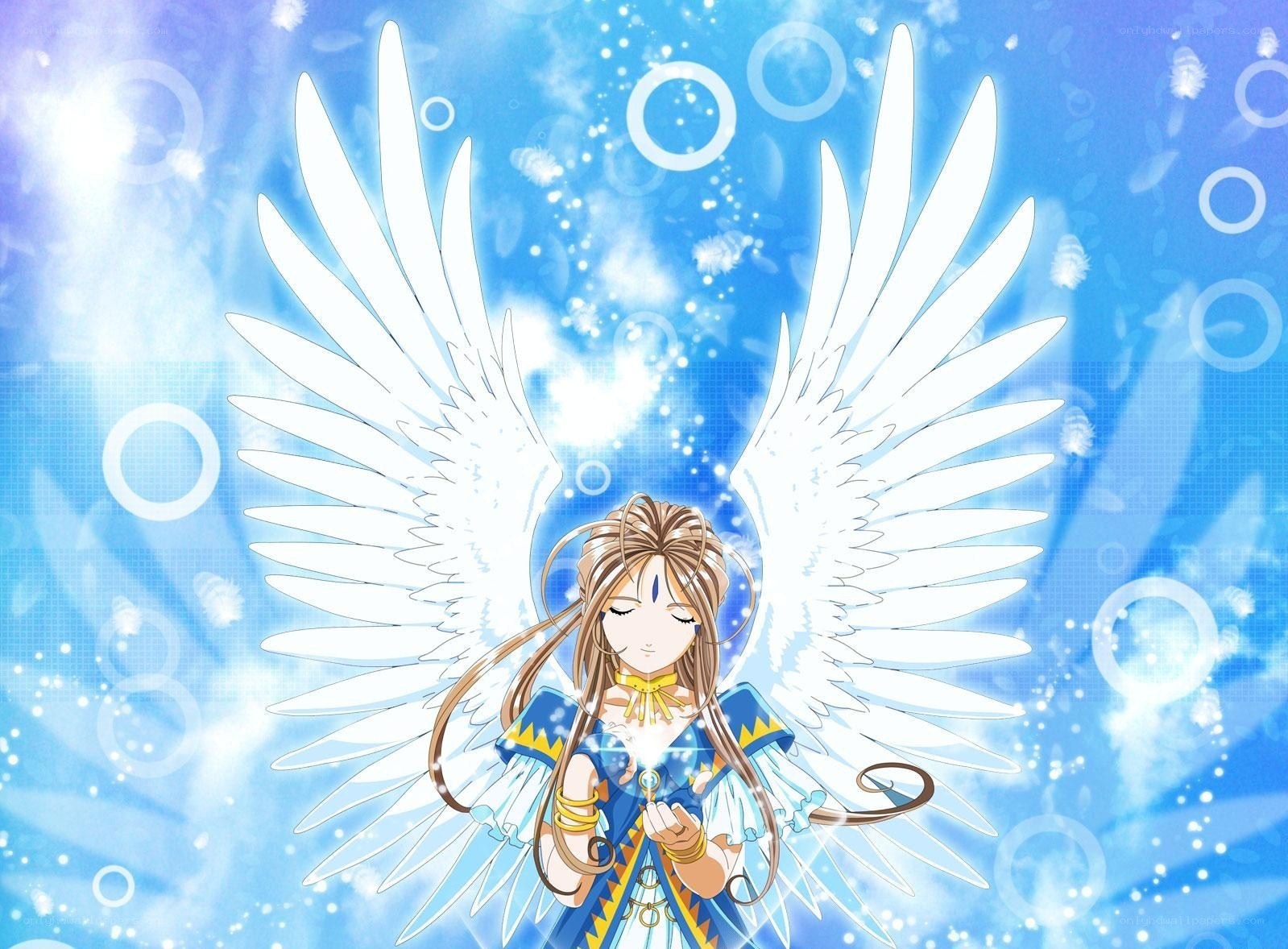 angelic character with wings