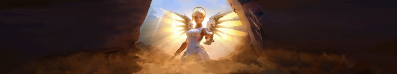 Angelic Character with Wings — White, Dramatic, Sunset