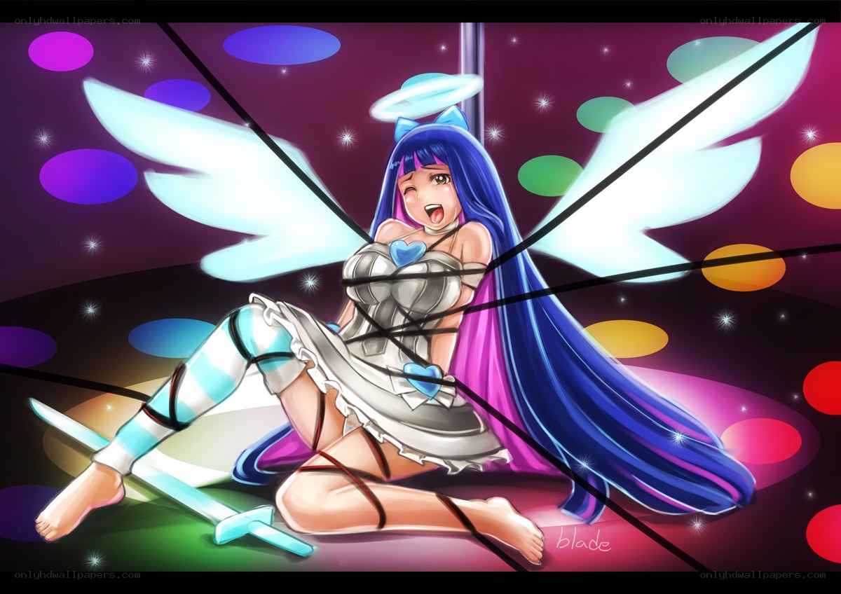 angelic character with wings
