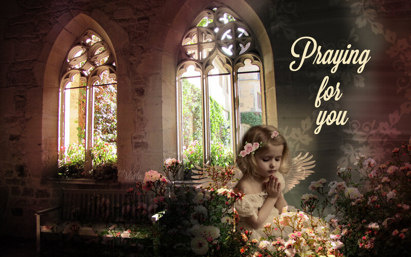 Angelic Child Praying