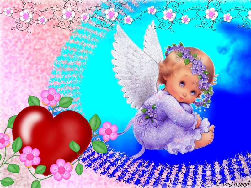 Angelic Child with Heart