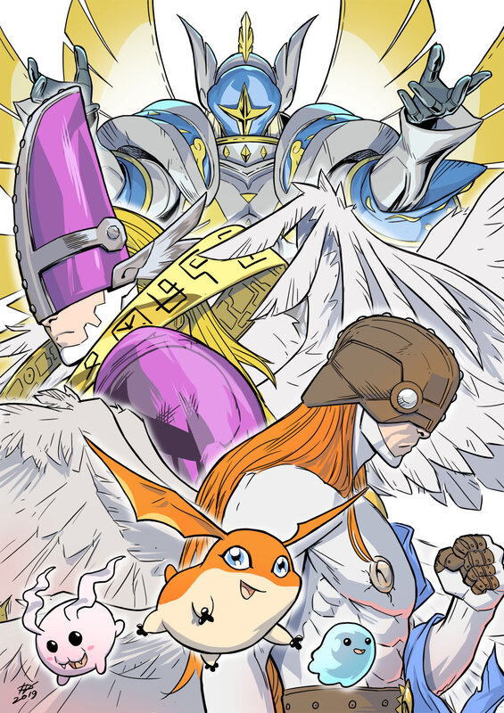Angelic Digimon Characters