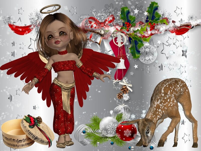 Angelic Doll with Deer
