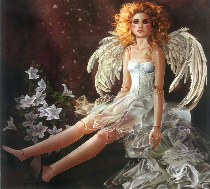 Angelic Doll with Wings