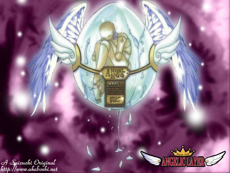 Angelic Egg with Wings