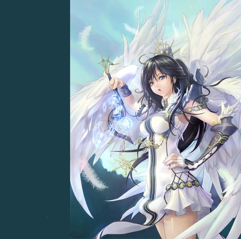 Angelic Female Warrior