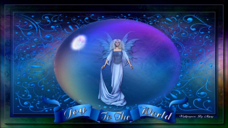 Angelic Figure in Bubble