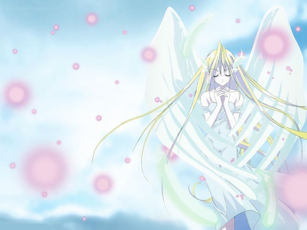 angelic figure with wings