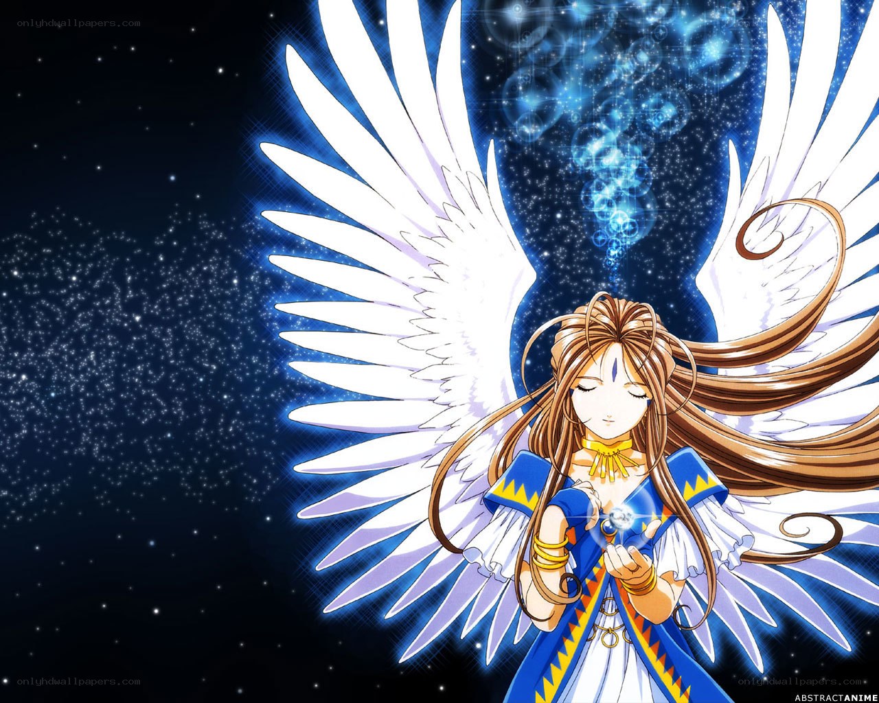 angelic figure with wings