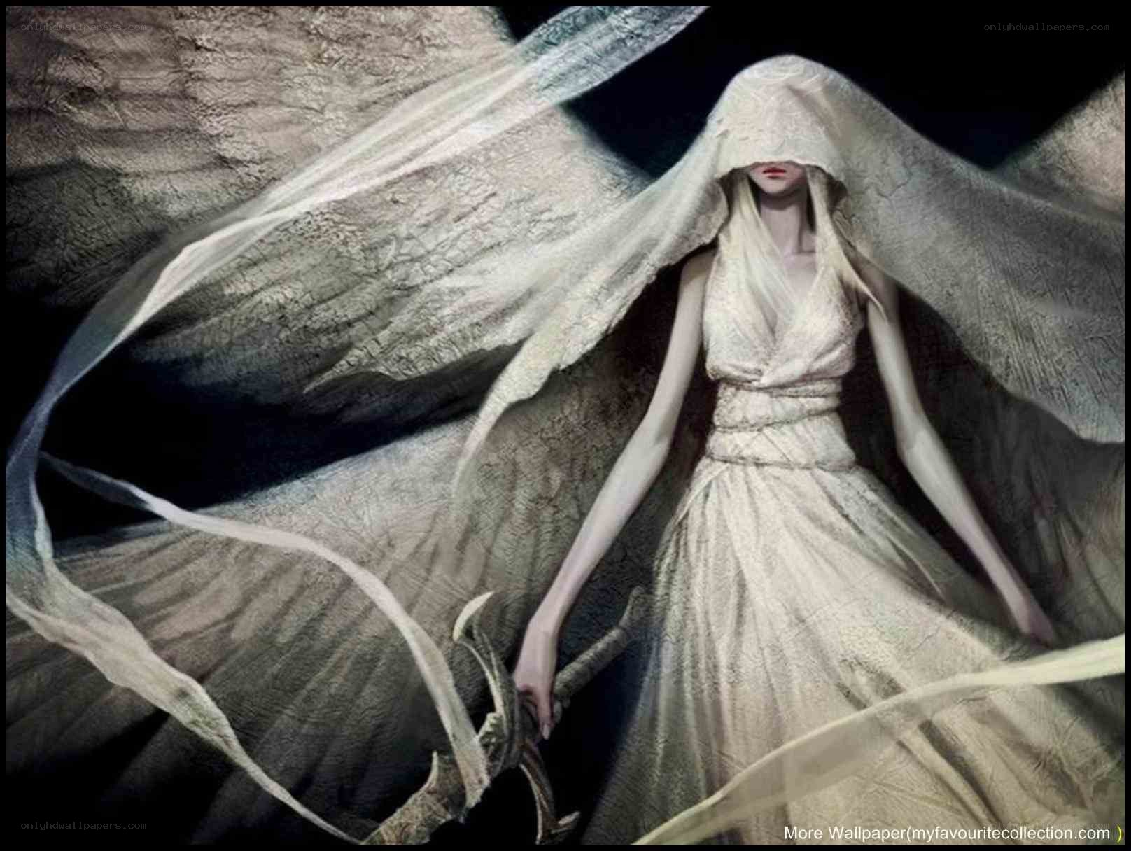 angelic figure with wings
