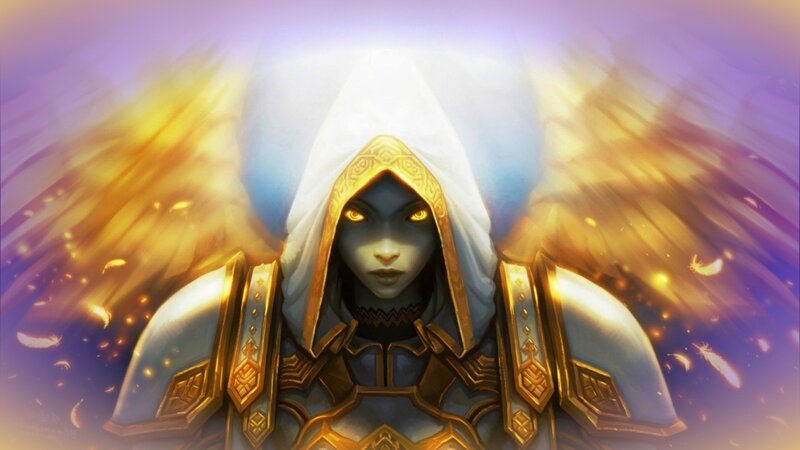 Angelic Figure with Wings — White, Dramatic, Digital Art, Hooded Cloak