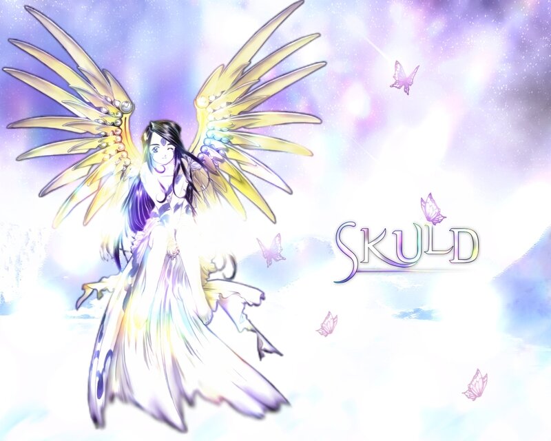 Angelic Figure with Wings — White, Serene, Digital Art