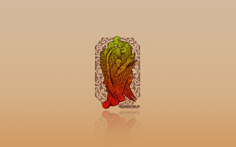 angelic figures artwork