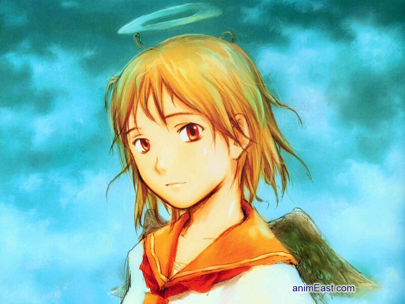 angelic girl with halo