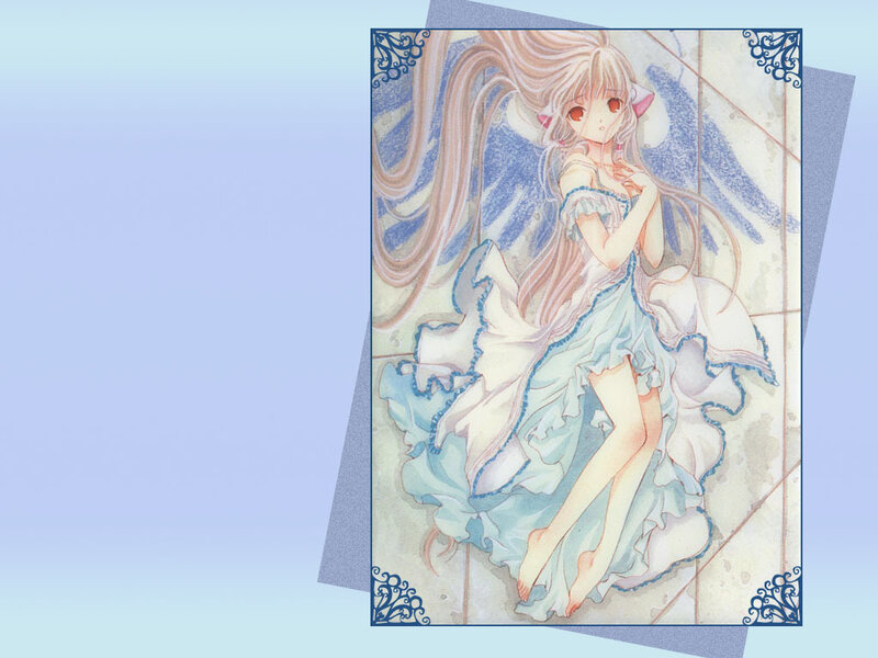 angelic girl with long hair