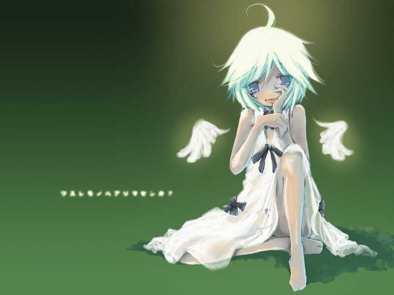 angelic girl with wings