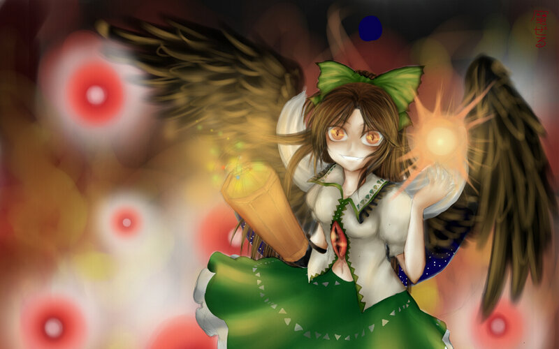 angelic girl with wings