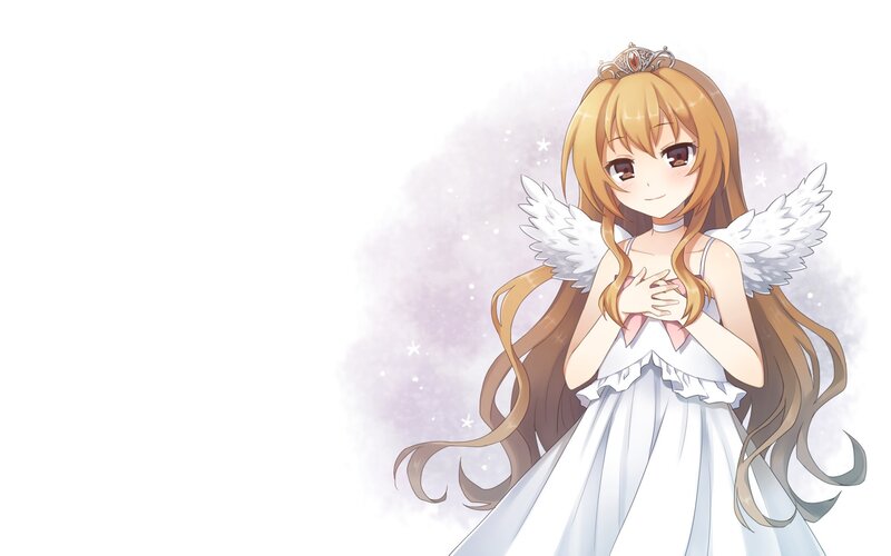 angelic girl with wings