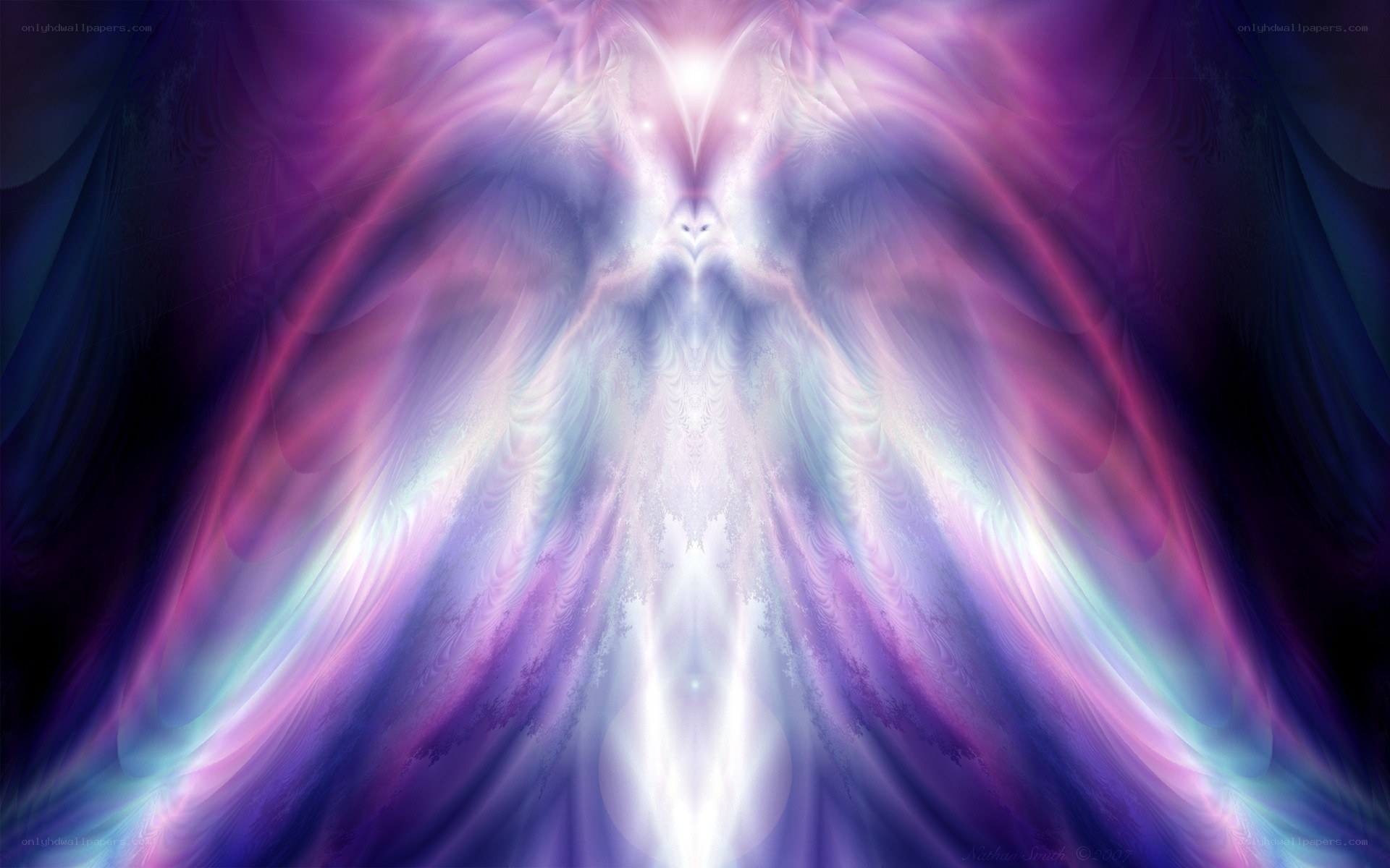 angelic light wings