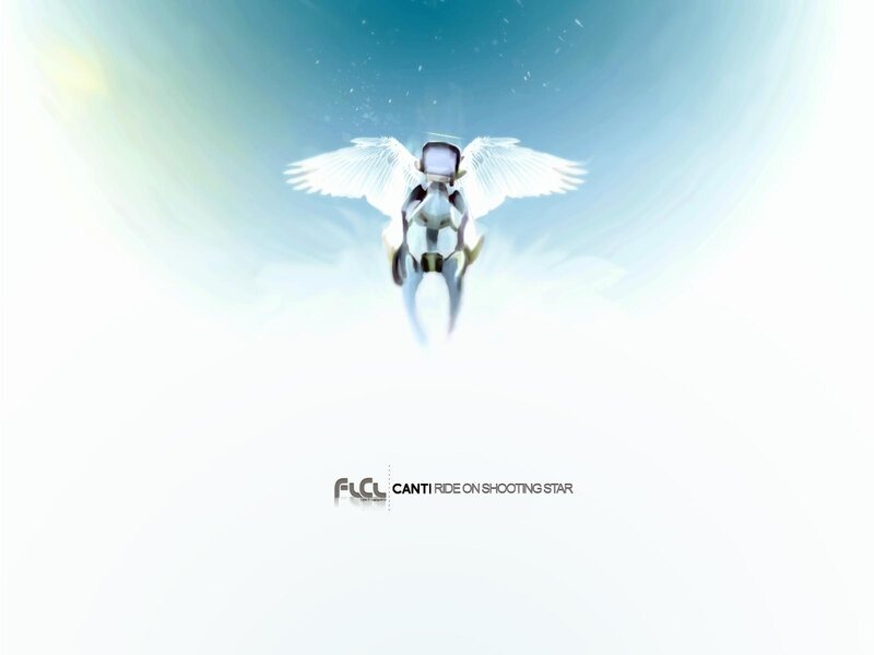 angelic robot flying