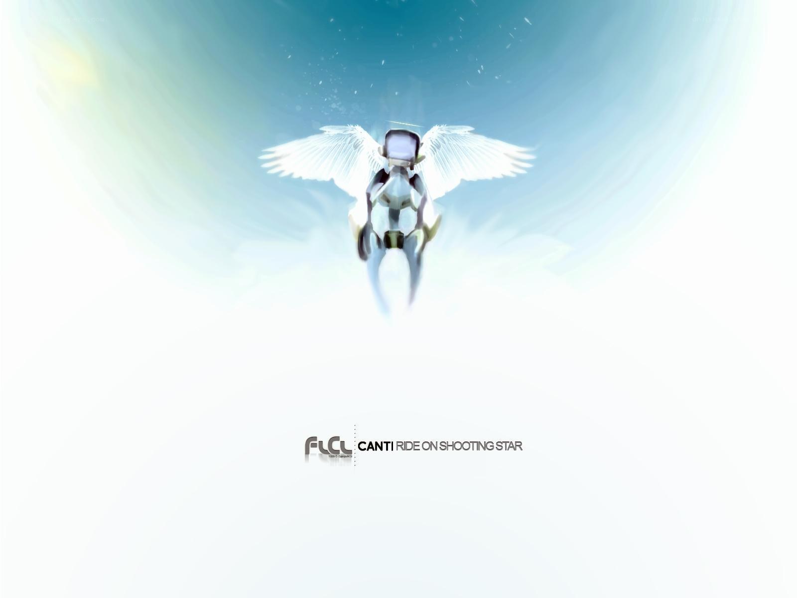 angelic robot flying