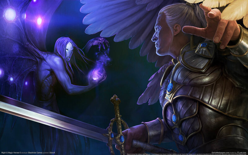 Angelic Warrior and Demon