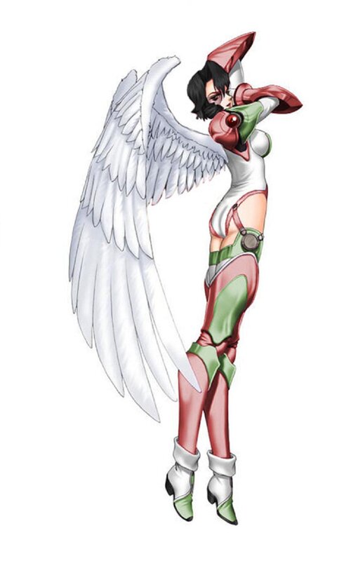 angelic warrior character