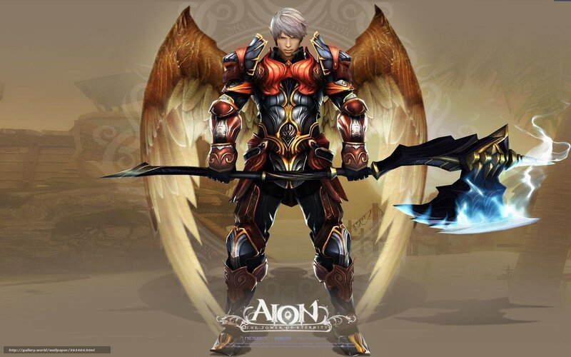 Angelic Warrior with Axe — Brown