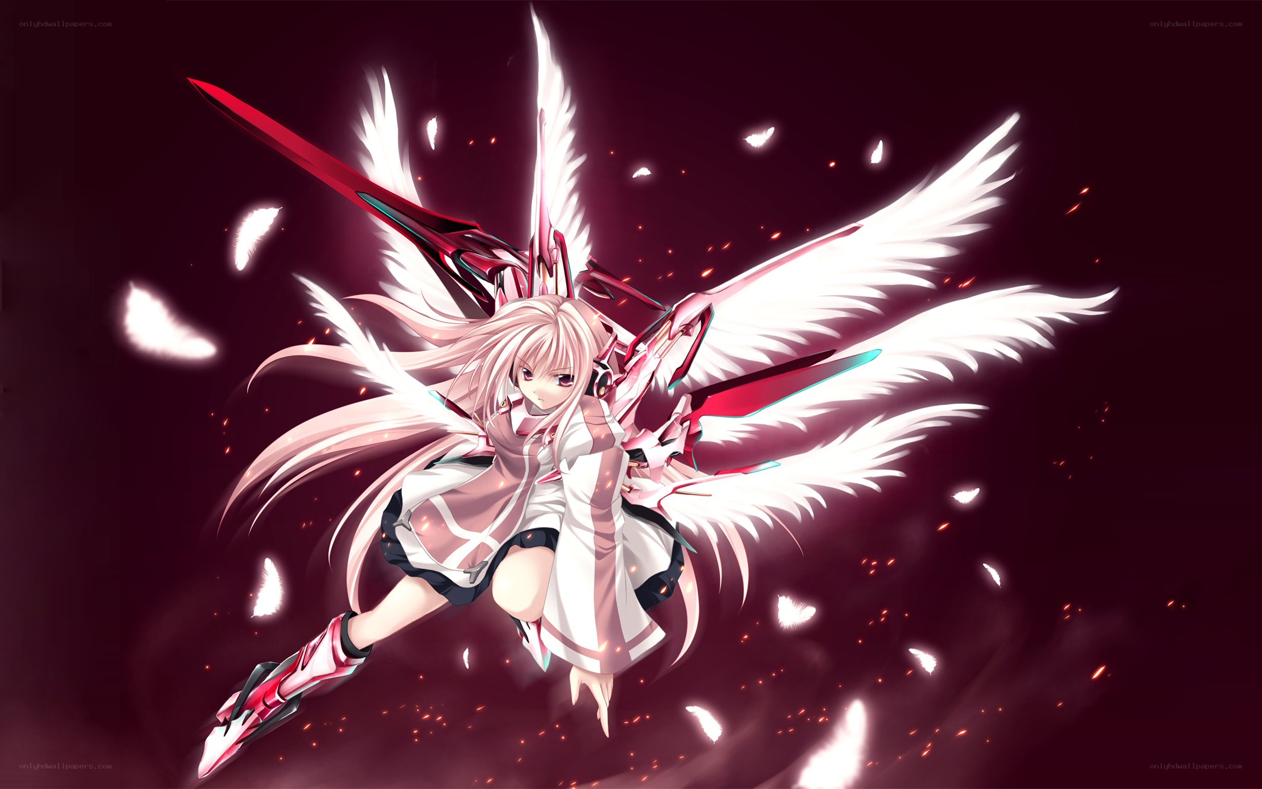 angelic warrior with sword
