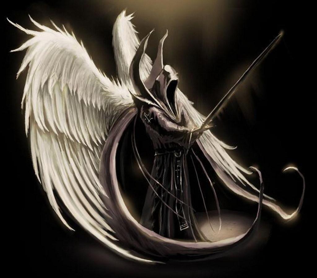 angelic warrior with sword