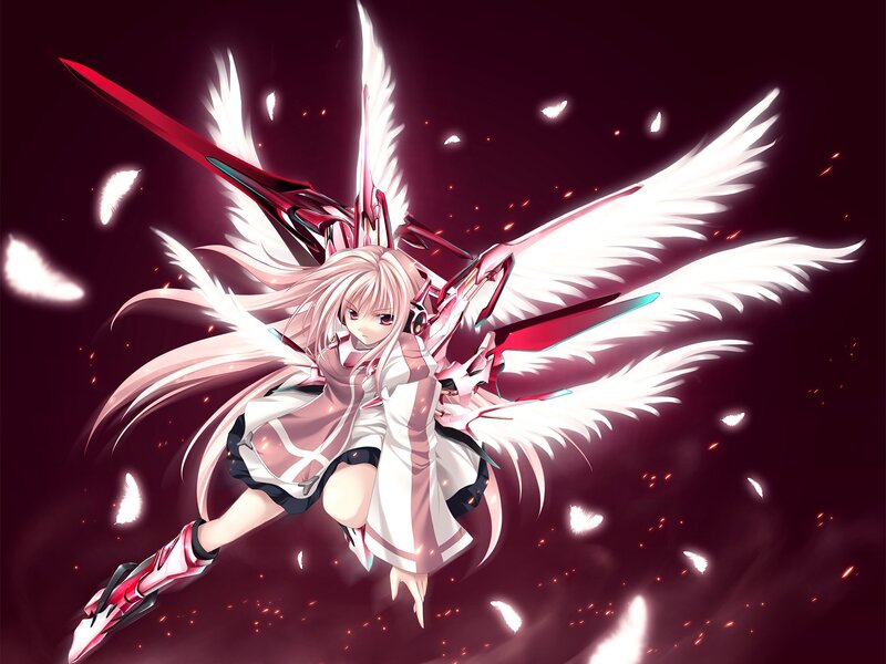 angelic warrior with sword