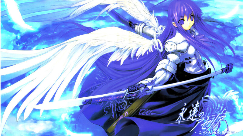 angelic warrior with sword