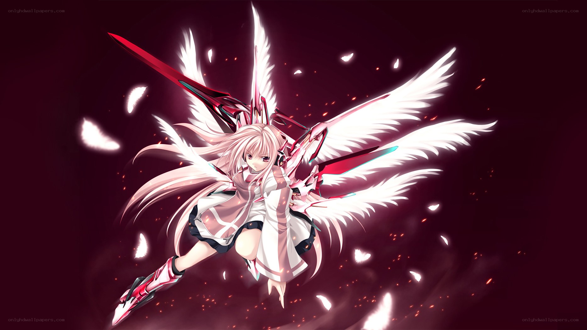 angelic warrior with sword