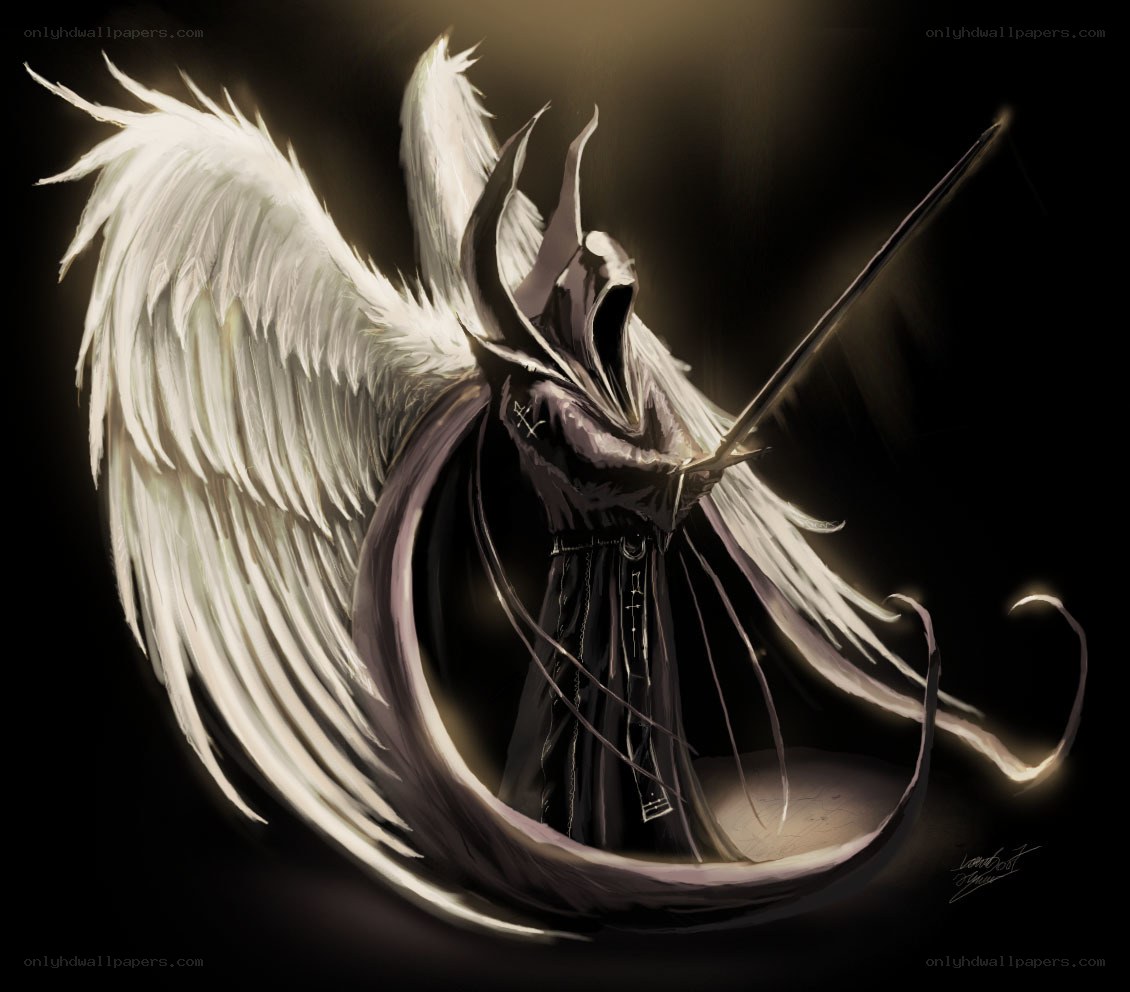 angelic warrior with sword