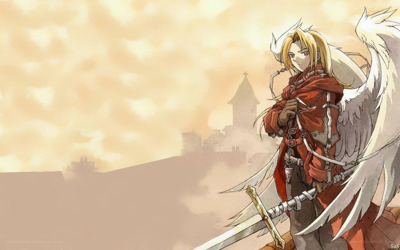 angelic warrior with sword