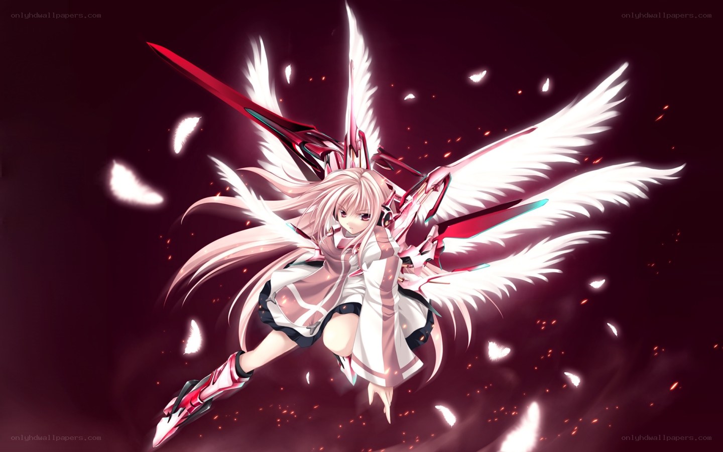 angelic warrior with sword