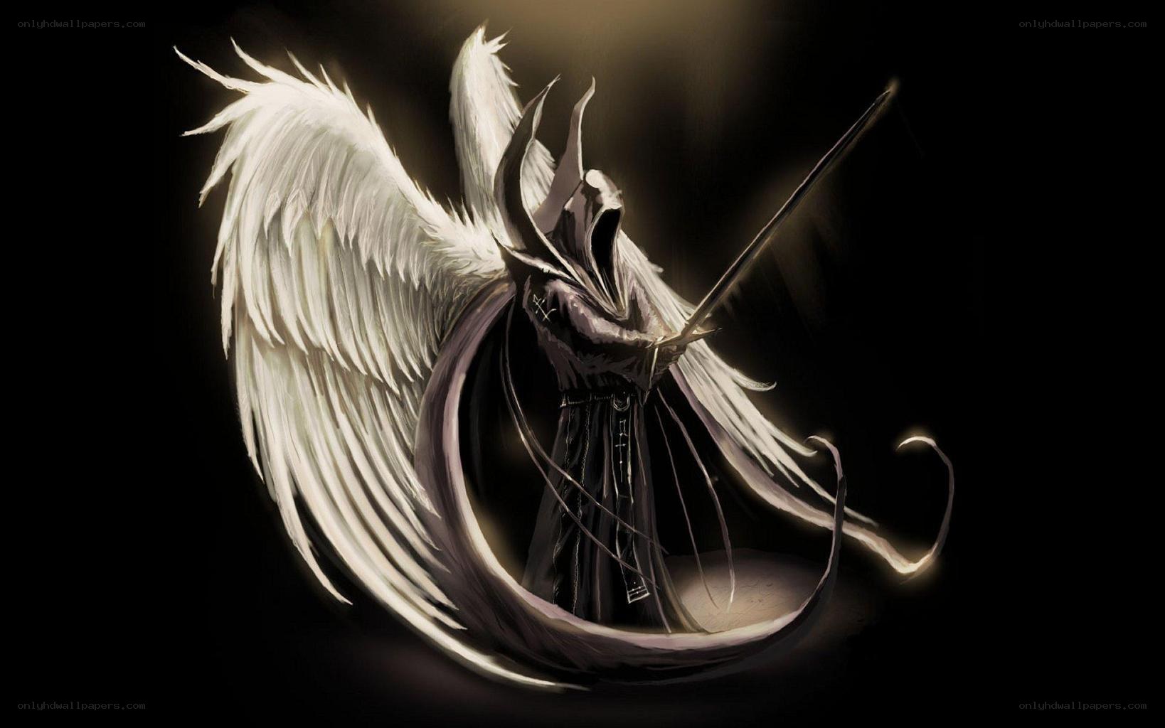 angelic warrior with sword