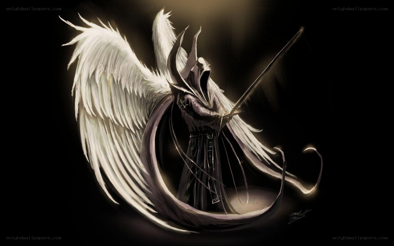 angelic warrior with sword