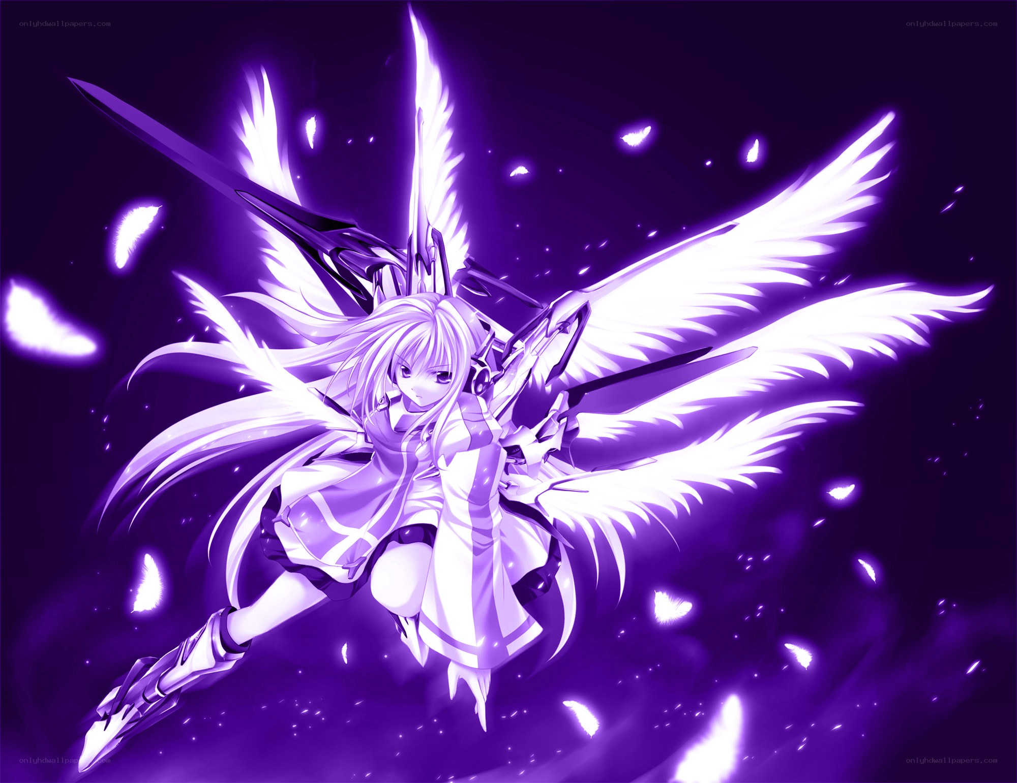 angelic warrior with sword