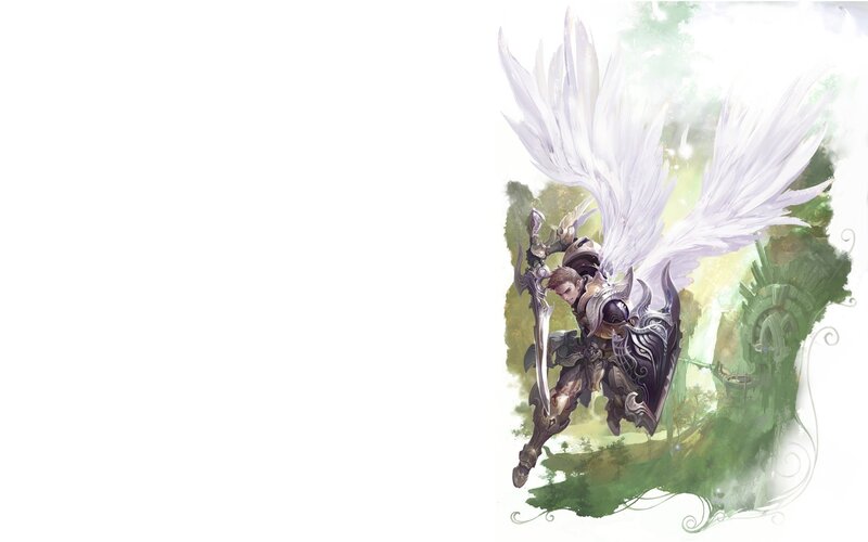 angelic warrior with sword