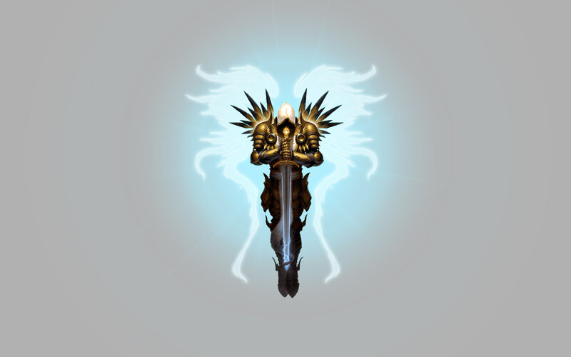 angelic warrior with sword