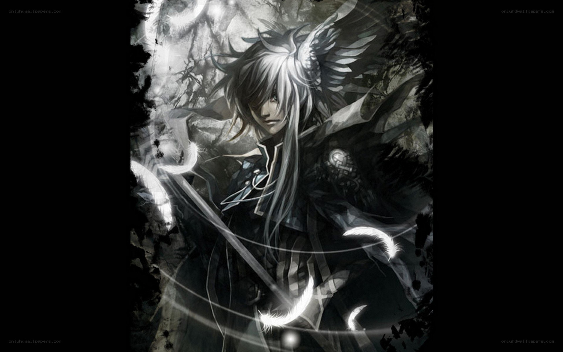 angelic warrior with sword