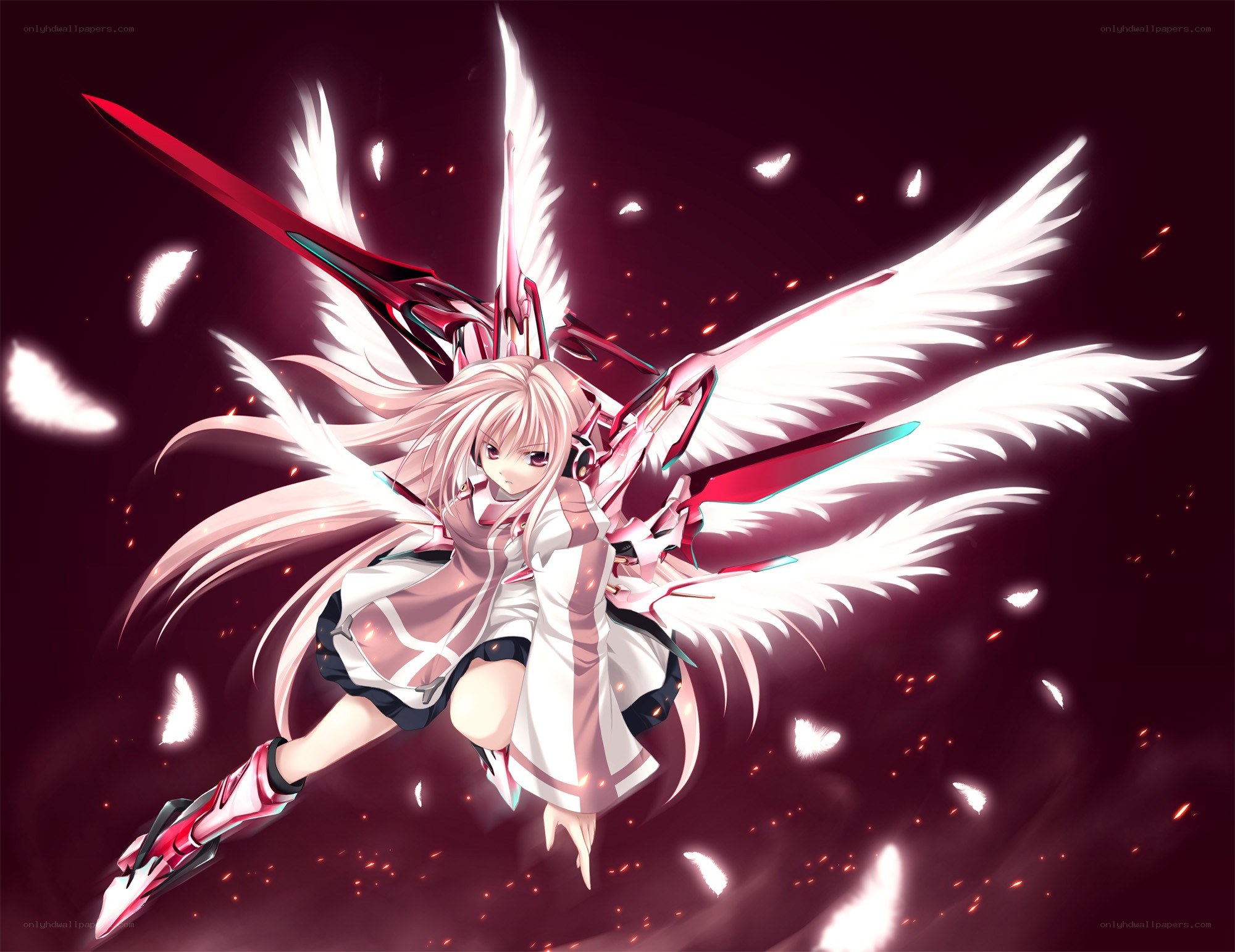 angelic warrior with sword
