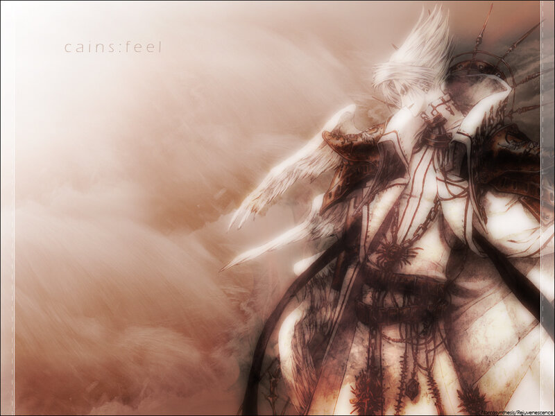 Angelic Warrior with Wings — Brown