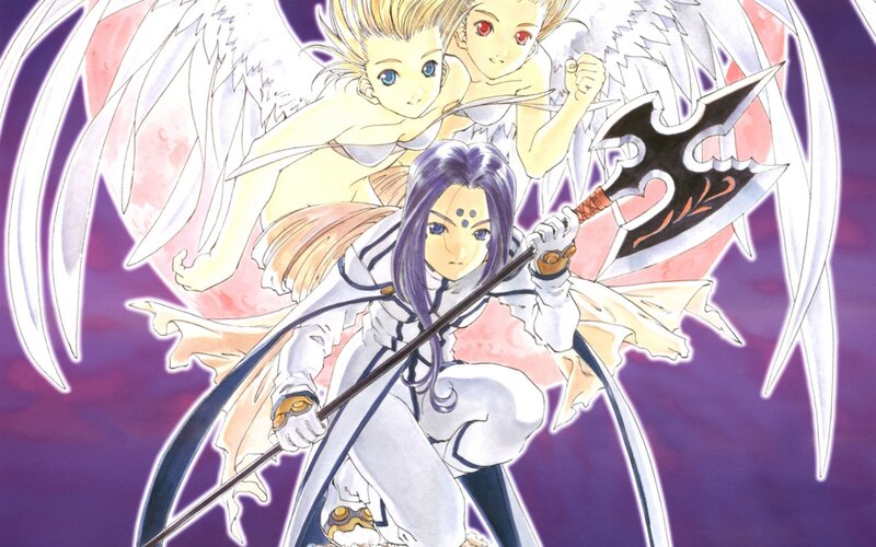 angelic warriors in battle