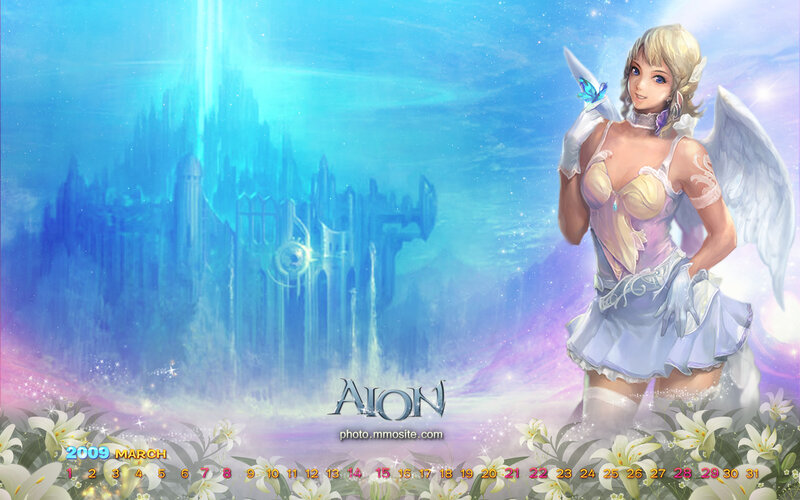 Angelic Woman with Wings — Blue, Serene, Morning
