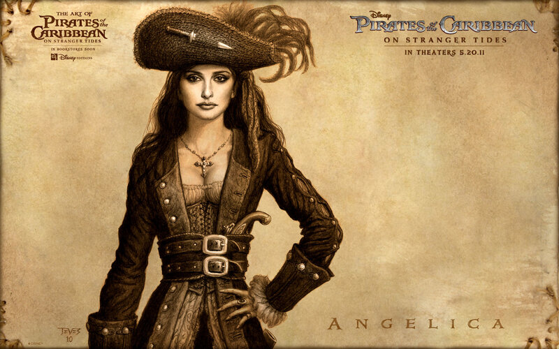 Angelica from Pirates of the Caribbean