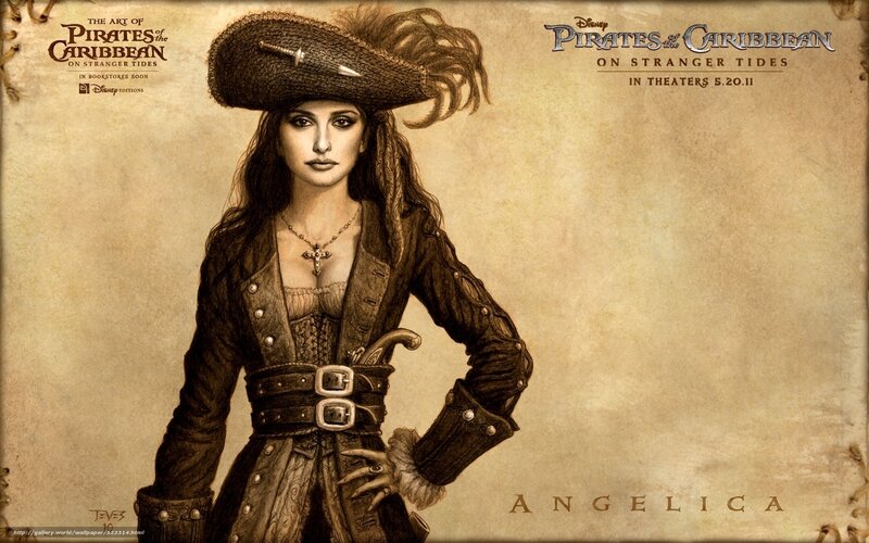 Angelica from Pirates of the Caribbean